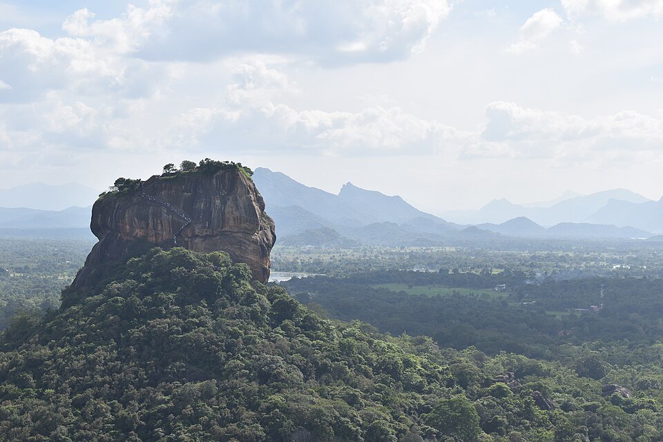 The classic Sigiriya viewpoint