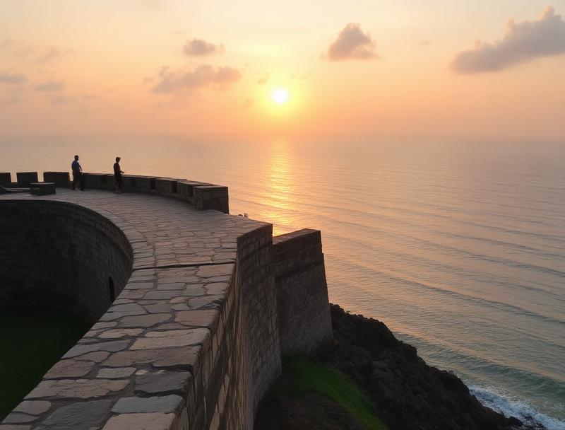 Galle Fort ramparts walk