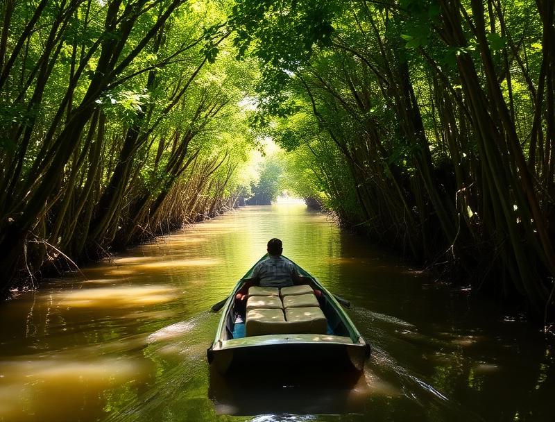Madu River boat safari